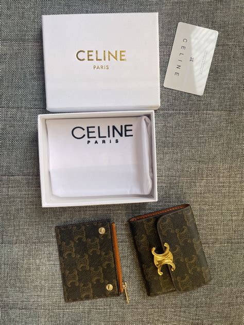 second hand celine wallet|Celine detachable wallet.